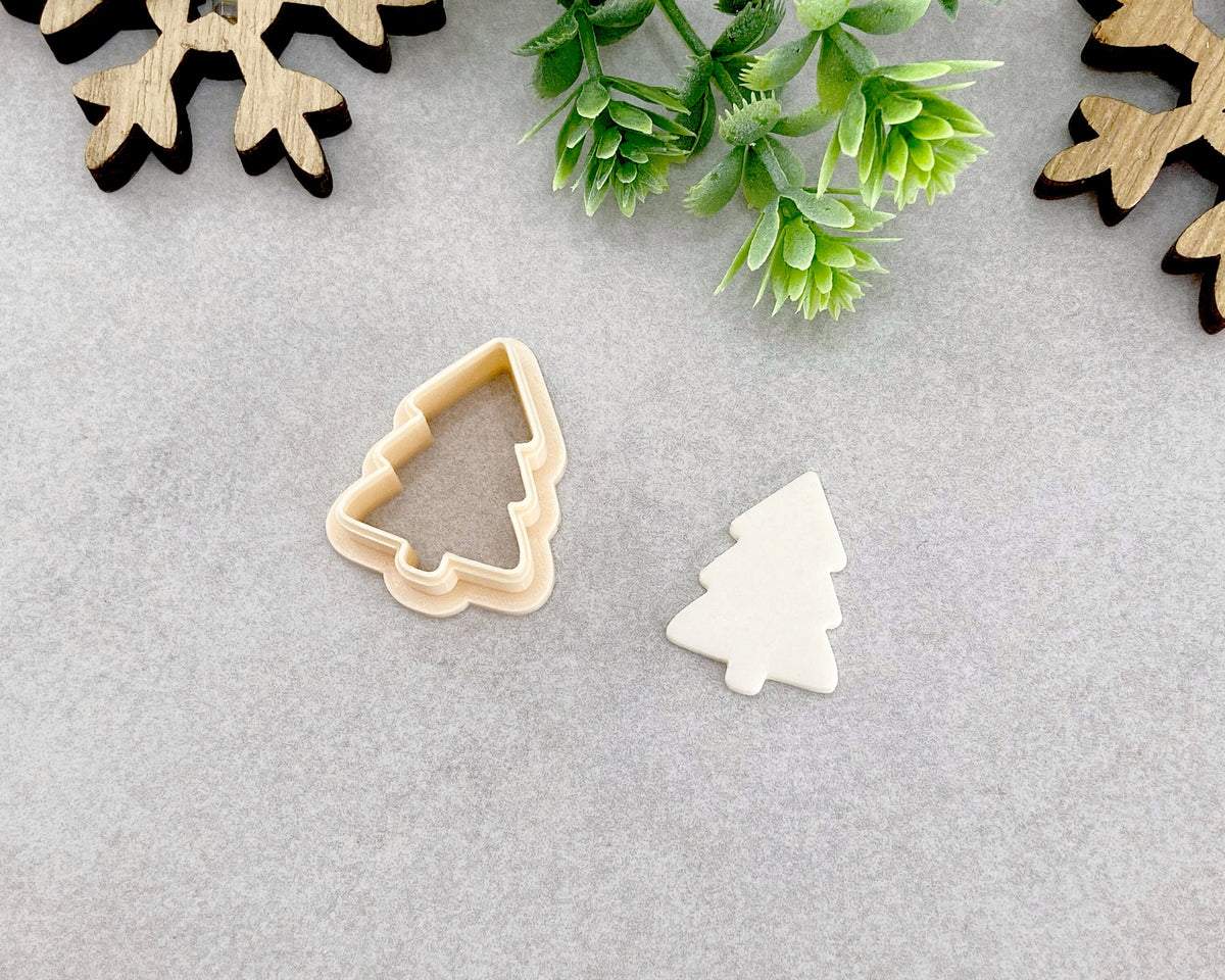 Christmas Tree Polymer Clay Cutter - BabylonCutters