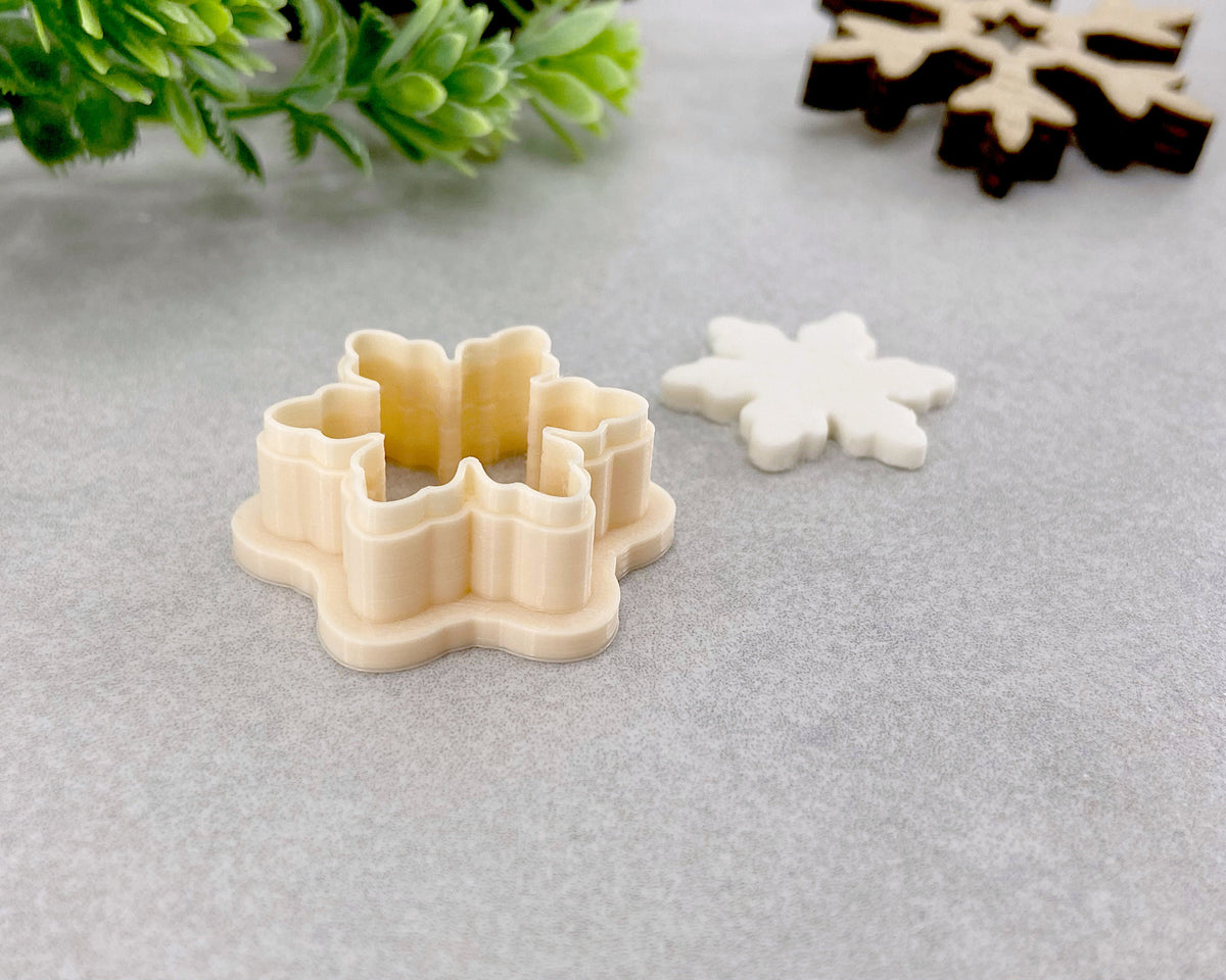 Snowflake Christmas Clay Cutter - BabylonCutters