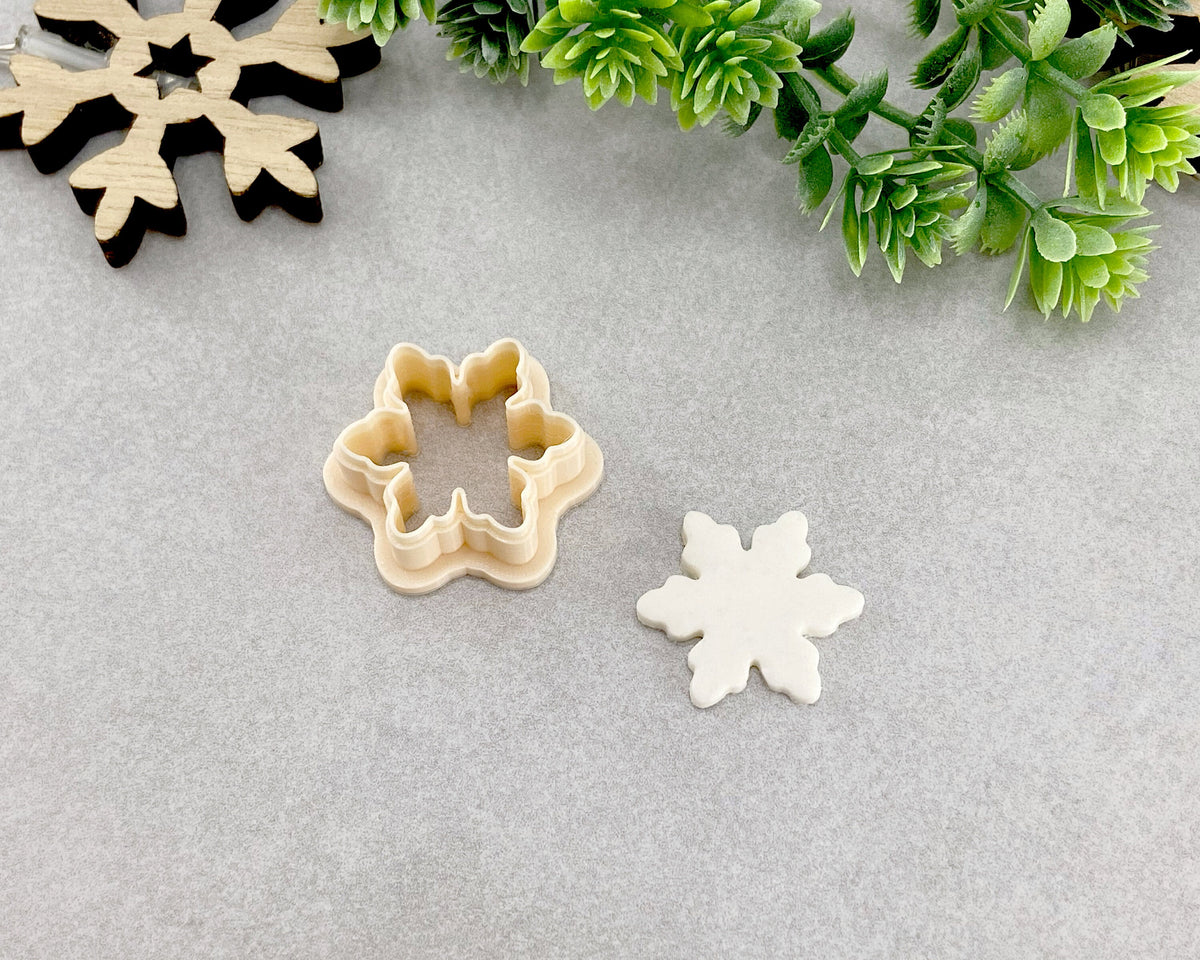 Snowflake Christmas Clay Cutter - BabylonCutters