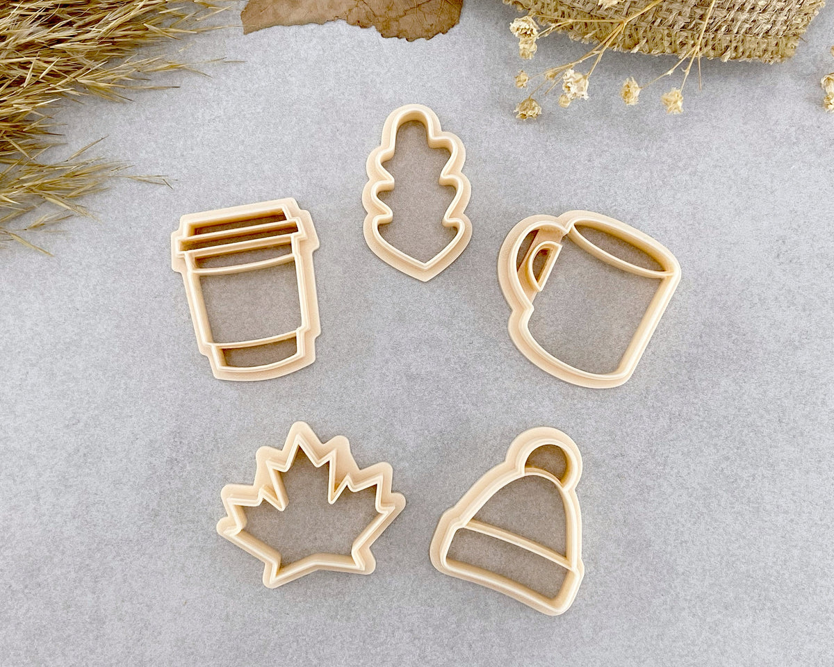 Fall Clay Cutter Set of 5 - BabylonCutters