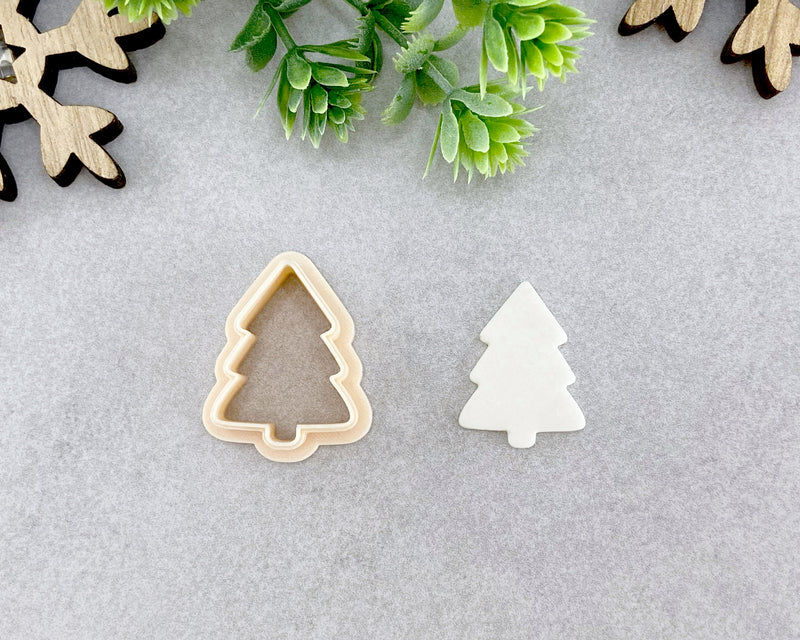 Christmas Tree Polymer Clay Cutter - BabylonCutters