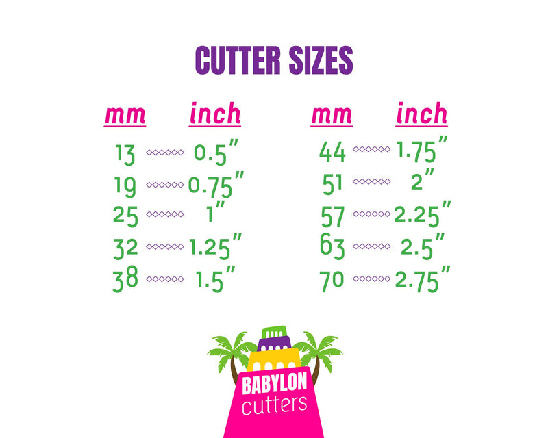 Holly Leaf Christmas Clay Cutter - BabylonCutters