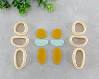 Round Organic Clay Cutter Set of 3 or 6 - BabylonCutters