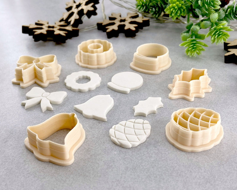 Christmas Clay Cutter Set #3 - BabylonCutters