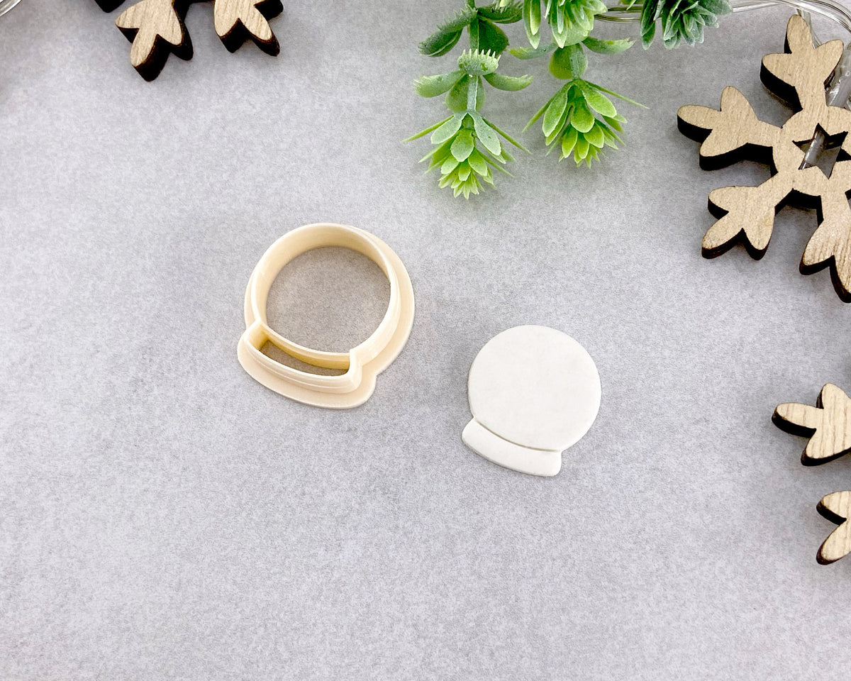Snow Globe Christmas Clay Cutter - BabylonCutters