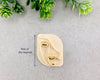 Woman Face Clay Stamp - BabylonCutters