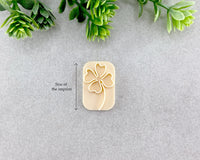 Four Leaf Clover Clay Stamp - BabylonCutters