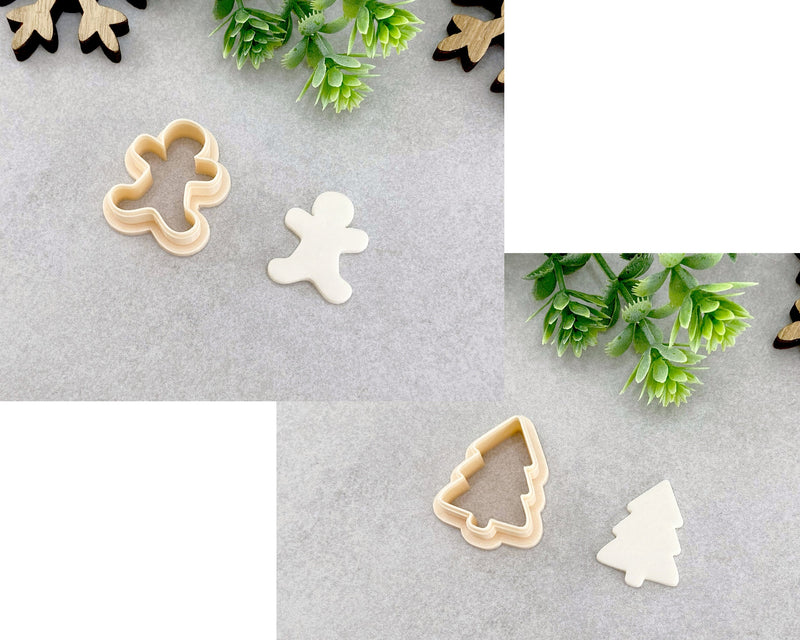 Christmas Clay Cutter Set #1 - BabylonCutters