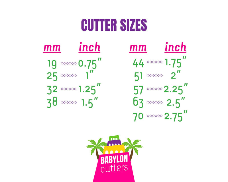 Double Heart Valentine's Day Clay Cutter - BabylonCutters