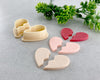 Broken Heart Valentine's Day Clay Cutter Set of 2 - BabylonCutters