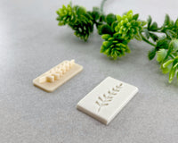 Leafy Botanical Branch Clay Stamp - BabylonCutters