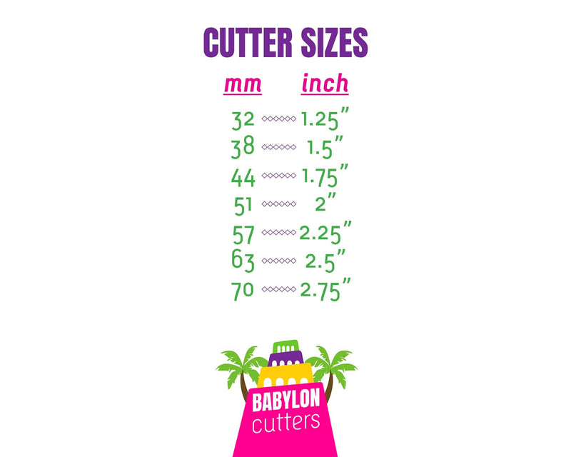 Moroccan Donut Clay Cutter - Babylon Specials - BabylonCutters