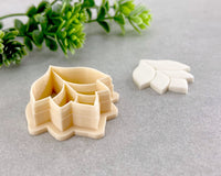 Floral 5 Petal Leaf Clay Cutter - Babylon Specials - BabylonCutters