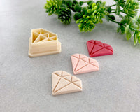 Diamond Valentine's Day Clay Cutter - BabylonCutters