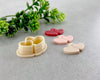 Double Heart Valentine's Day Clay Cutter - BabylonCutters