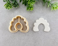 Scalloped U Shape Gothic Arch Clay Cutter - BabylonCutters