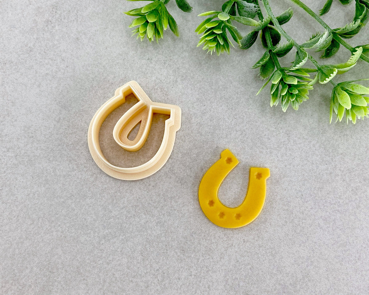 St Patrick's Day Horseshoe Clay Cutter - BabylonCutters
