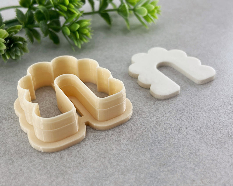 Scalloped U Shape Arch Clay Cutter - BabylonCutters