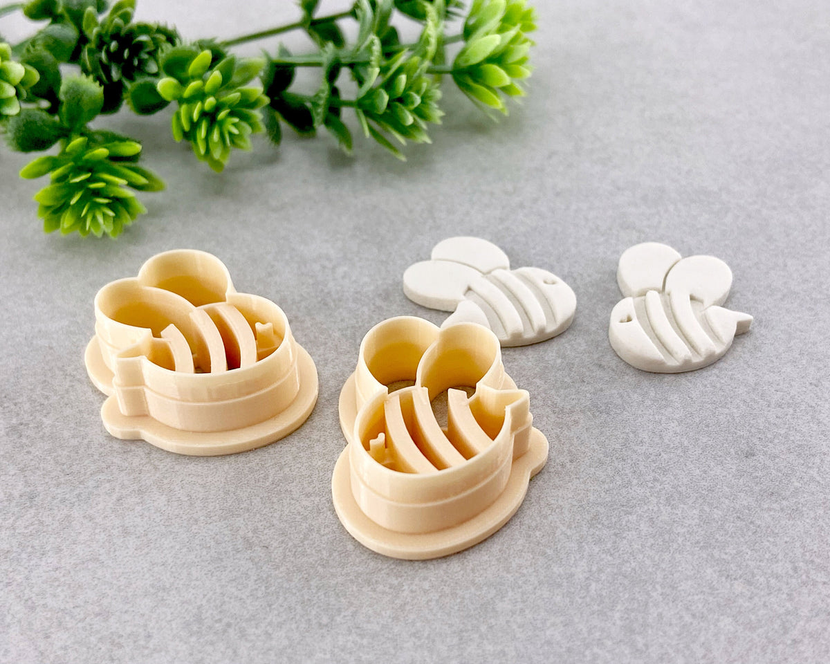 Bees Spring Clay Cutter Set of 2 - BabylonCutters