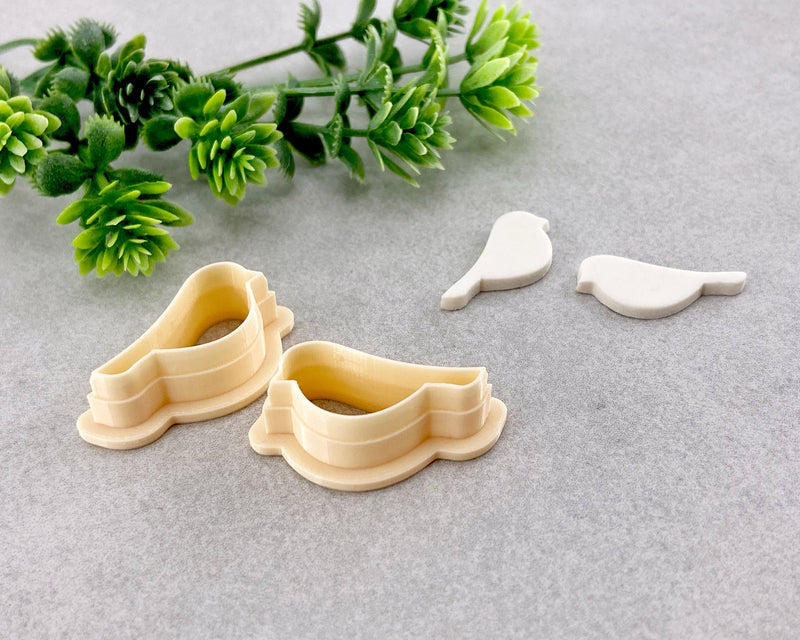 Birds Spring Clay Cutter Set of 2 - BabylonCutters