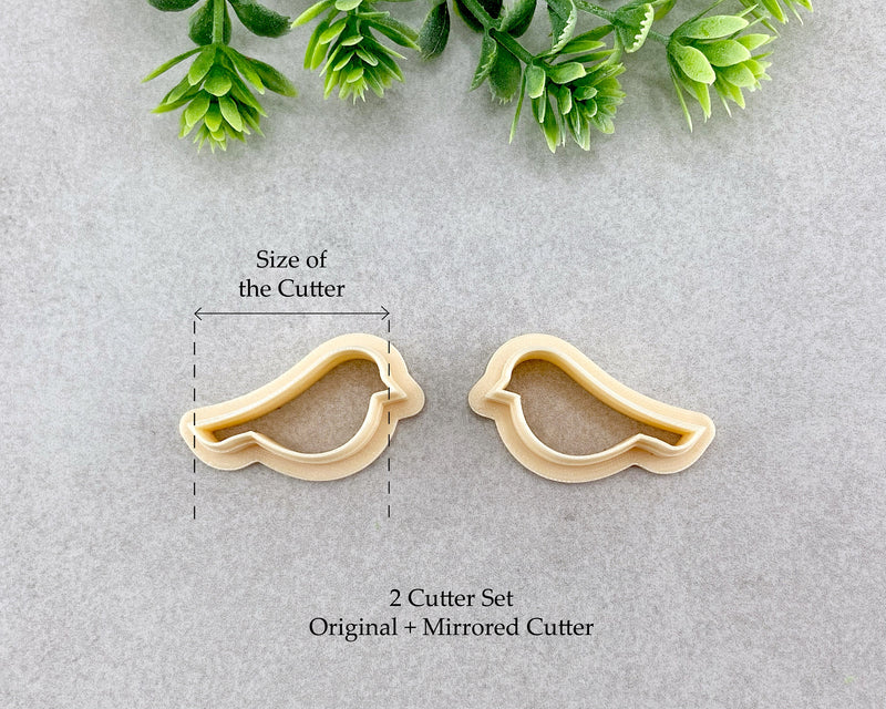 Birds Spring Clay Cutter Set of 2 - BabylonCutters