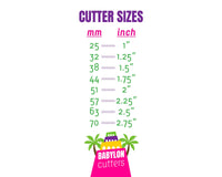 Pointy 5 Petal Flower Donut Spring Clay Cutter - BabylonCutters