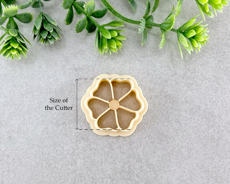 Wavy 6 Petal Flower Spring Clay Cutter - BabylonCutters