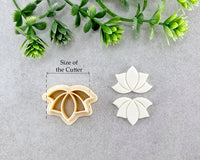 Simple Lotus Spring Clay Cutter - BabylonCutters