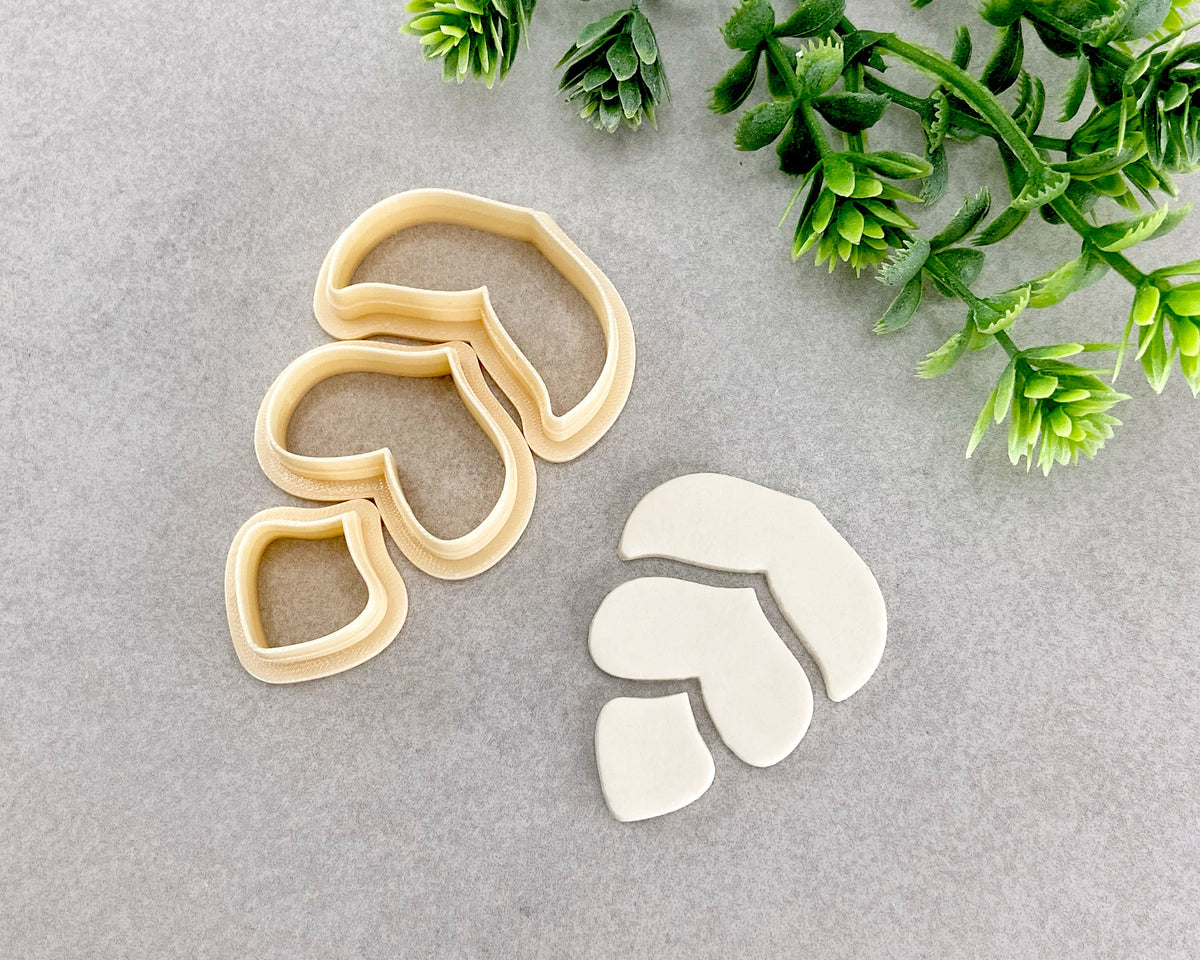 Botanicals Dangle Spring Clay Cutter Set of 3 - BabylonCutters