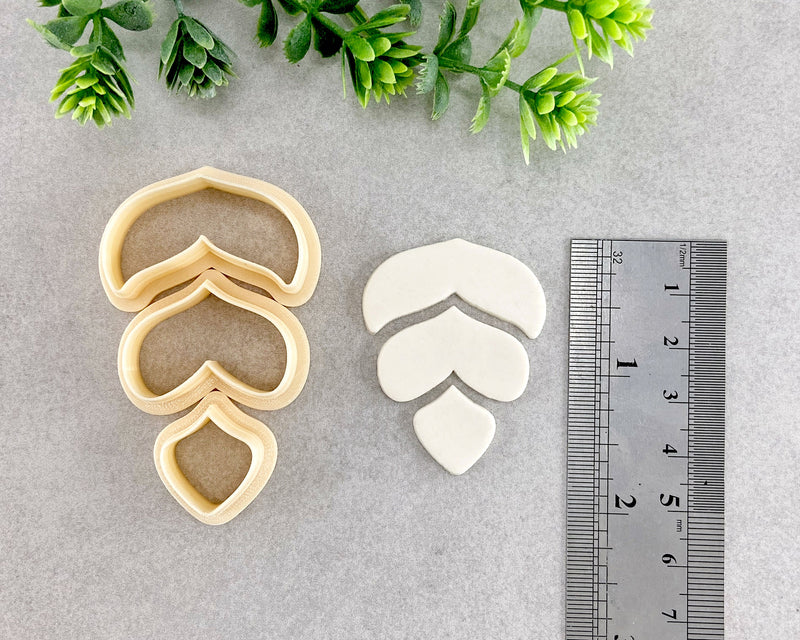 Botanicals Dangle Spring Clay Cutter Set of 3 - BabylonCutters