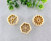 Round Flowers Spring Clay Cutter Set of 3 - BabylonCutters