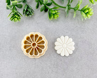 Round Flowers Spring Clay Cutter Set of 3 - BabylonCutters