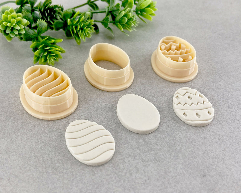 Easter Eggs Clay Cutter Set - BabylonCutters