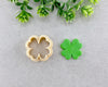 St Patrick's Day 4 Leaf Clover Clay Cutter - BabylonCutters