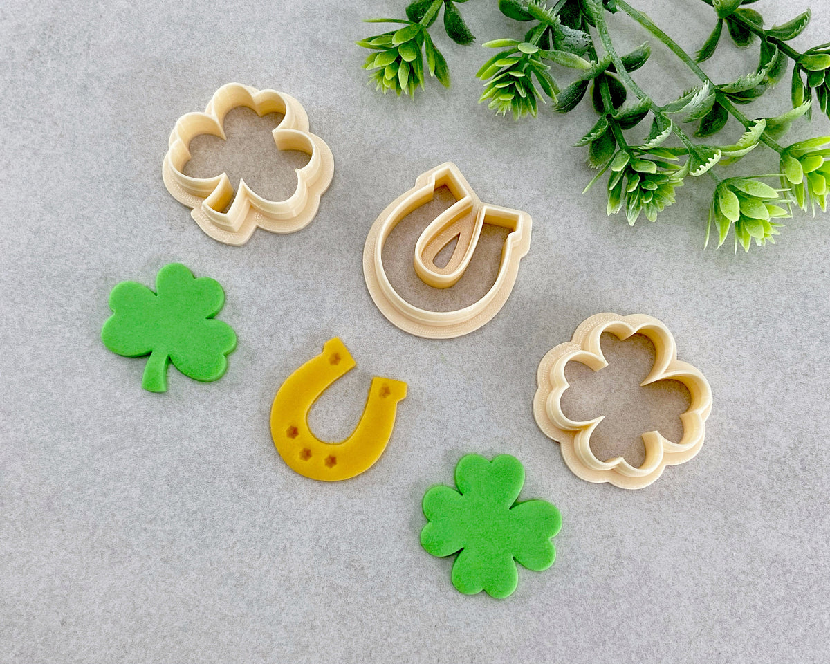 St Patrick's Day Clay Cutter Set of 3 - BabylonCutters