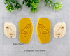 Woman Face Clay Stamp - BabylonCutters