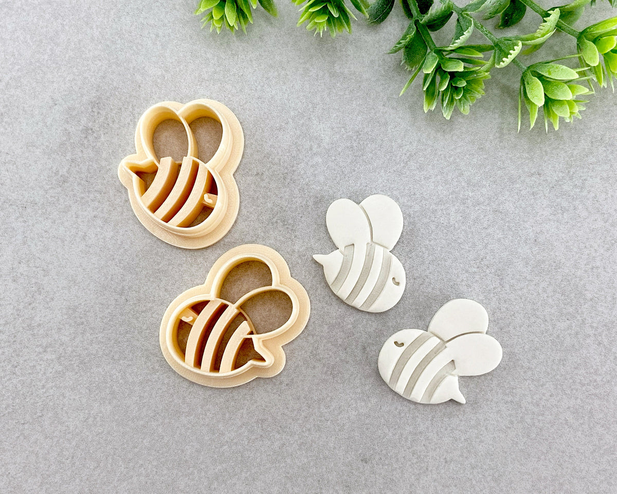 Bees Spring Clay Cutter Set of 2 - BabylonCutters