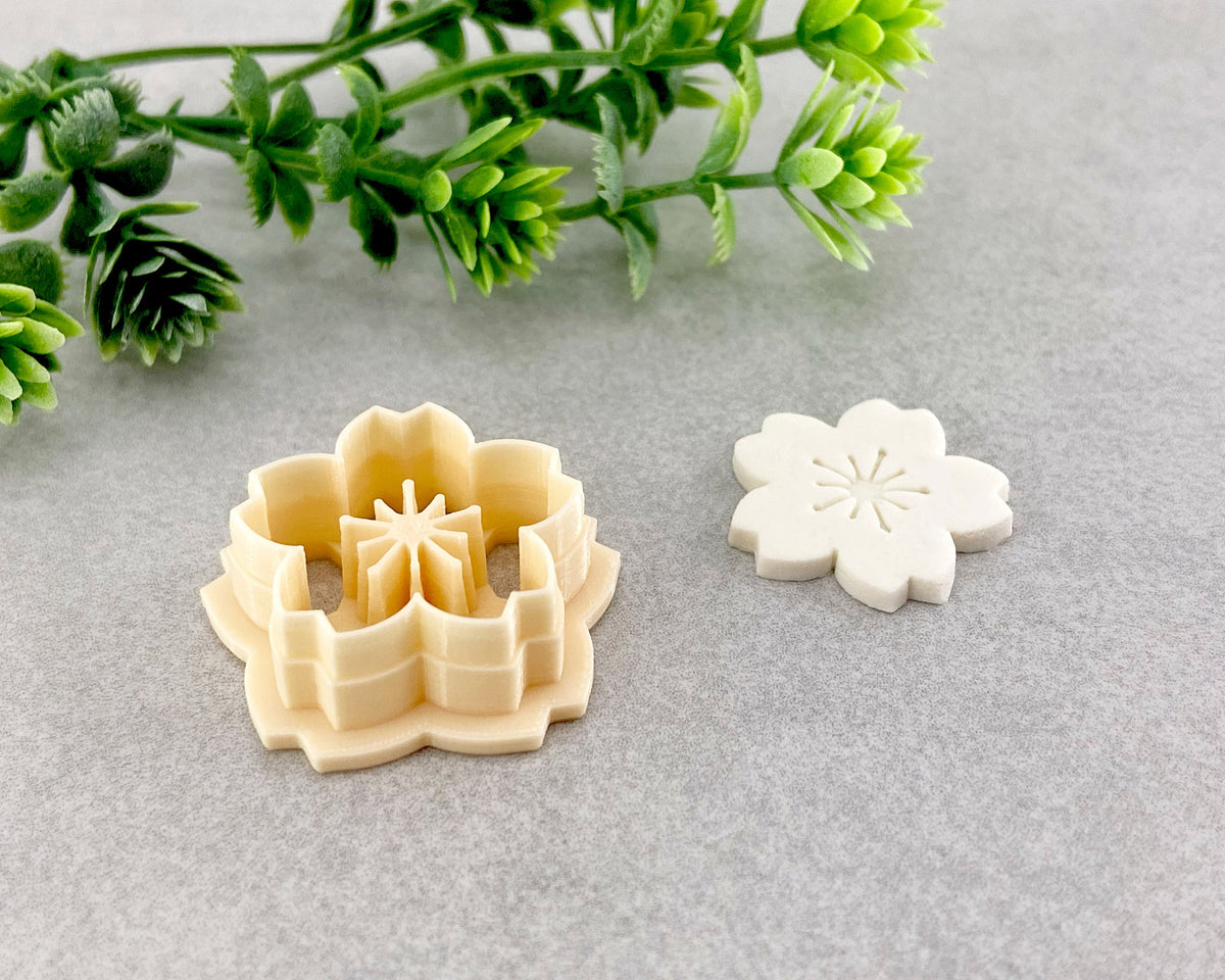 Sakura Flower Spring Clay Cutter - BabylonCutters