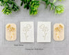 Two Flowers Clay Stamp - BabylonCutters