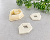 Geometric Fold Donut Clay Cutter - Babylon Specials - BabylonCutters