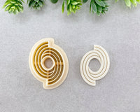 Asymmetrical Embossing Ellipse Clay Cutter - Babylon Specials - BabylonCutters