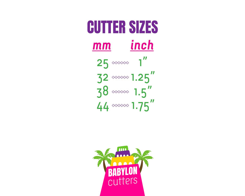 Triangle Watermelon Slice Summer Clay Cutter - BabylonCutters