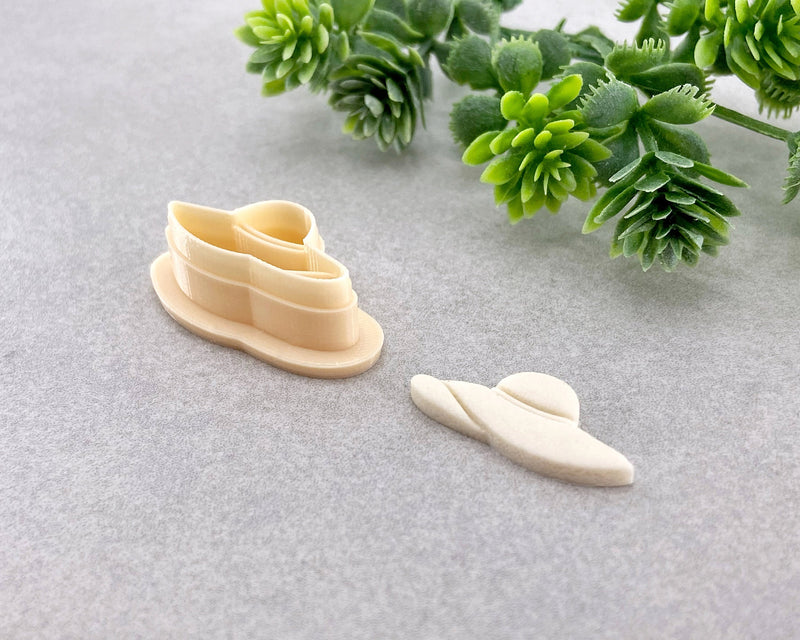 Straw Hat Summer Clay Cutter - BabylonCutters