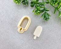 Popsicle Ice Cream Summer Clay Cutter - BabylonCutters