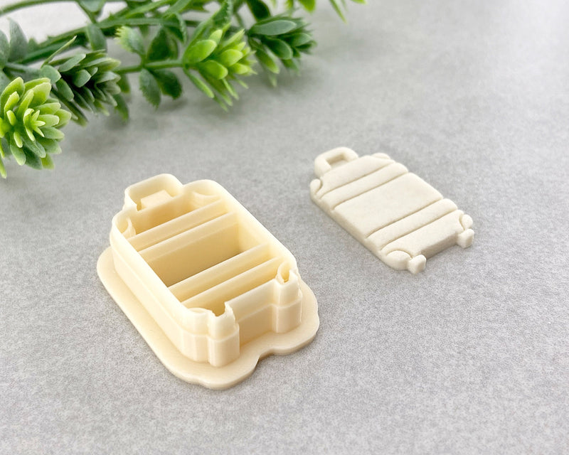 Rolling Suitcase Summer Clay Cutter - BabylonCutters