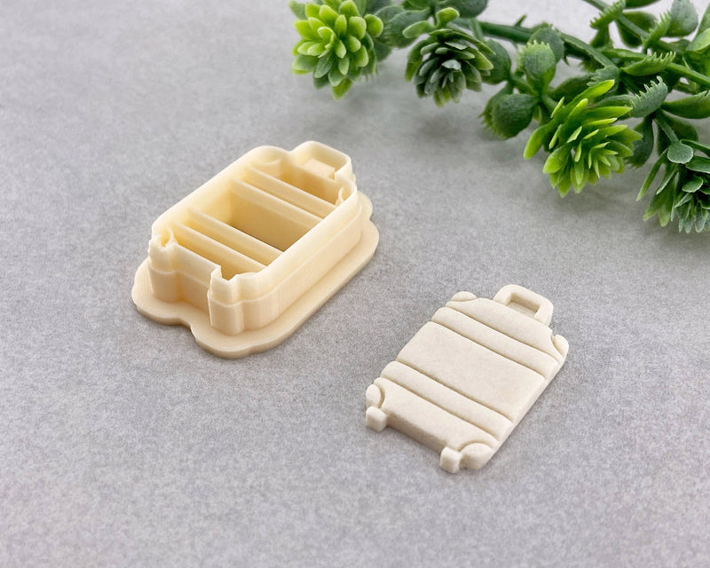 Rolling Suitcase Summer Clay Cutter - BabylonCutters