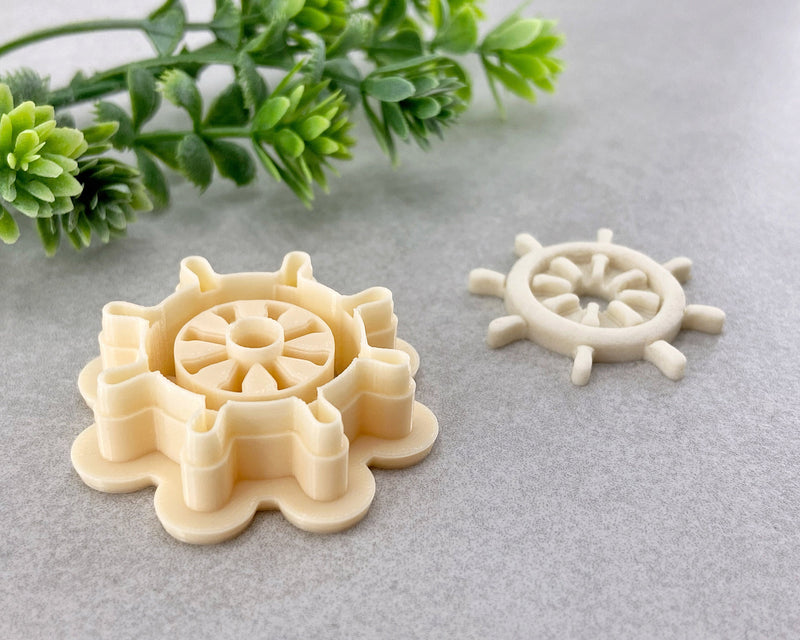 Ship Wheel Summer Clay Cutter - BabylonCutters