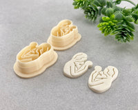 Mother Holding Baby Mother's Day Clay Cutter - BabylonCutters