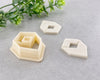 Geometric Fold Donut Clay Cutter - Babylon Specials - BabylonCutters