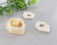 Geometric Fold Donut Clay Cutter - Babylon Specials - BabylonCutters